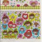 Kamio Mix and Clover Baby 3-Section Sticker Sheet