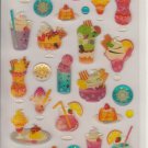 Mind Wave Summer Desserts Special Collection Sparkly Sticker Sheet