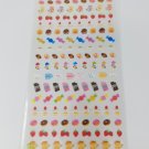 Mind Wave Mini Sweets and Tea Time Sparkly Sticker Sheet