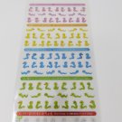 Mind Wave Mini Lucky Snakes Colorful Sparkly Sticker Sheet
