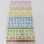 Mind Wave Mini Lucky Snakes Colorful Sparkly Sticker Sheet