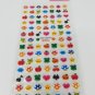 Kamio Kawaii Animal Heads Puffy Sticker Sheet