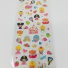 Kamio Fairytales Snow White, Cinderalla, Little Mermaid # 1 Sticker Sheet