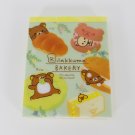 San-X Rilakkuma Bakery Buns Mini Memo Pad