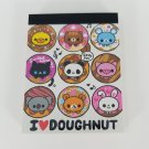 Q-Lia I Love Doughnut Friends Mini Memo Pad