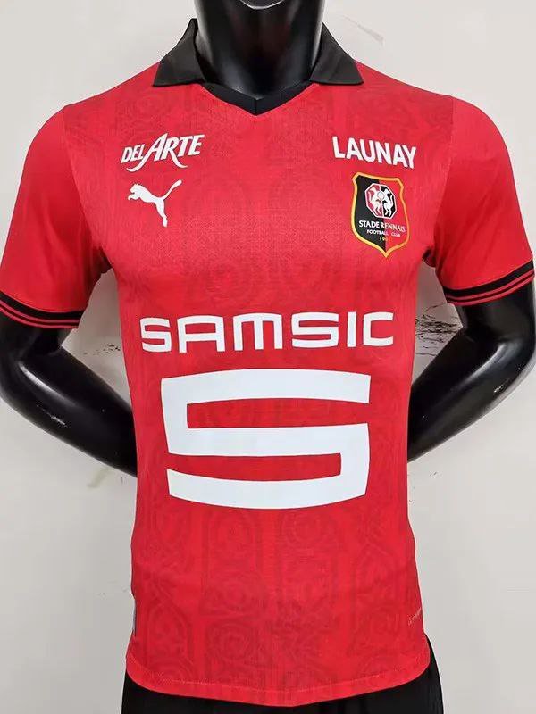 Stade Rennais 2023 2024 Jersey Home Football Soccer Jersey 23 24