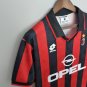 AC Milan 1995 96 jeresy Home Retor Soccer Shirt Men
