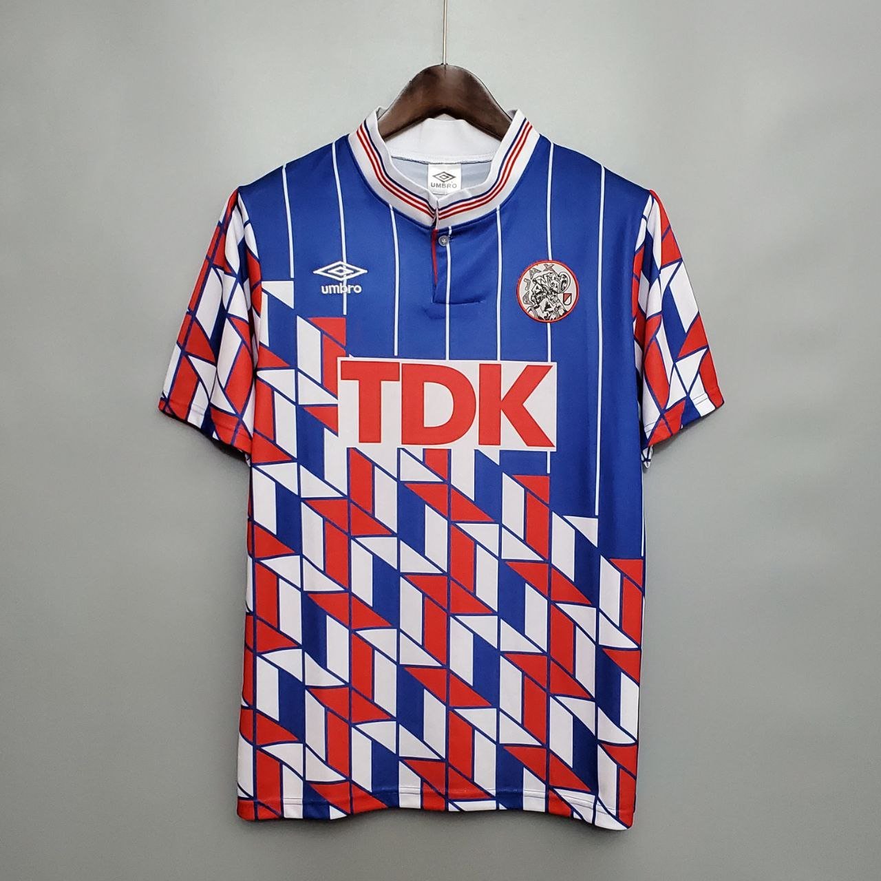 Ajax 1990 Retro Jersey Away Shirt Soccer Men's