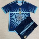 Argentina 2023 2024 Jersey Kids Edition children Soccer Shirt youth Jersey Kit