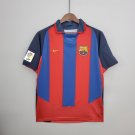 Barcelona 2003 04 Retro Jersey Home Long sleeve Soccer Jersey Barcelona 03 04