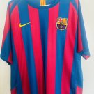 Barcelona 2005 2006 Retro RONALDINHO 10 Home New Soccer Jersey
