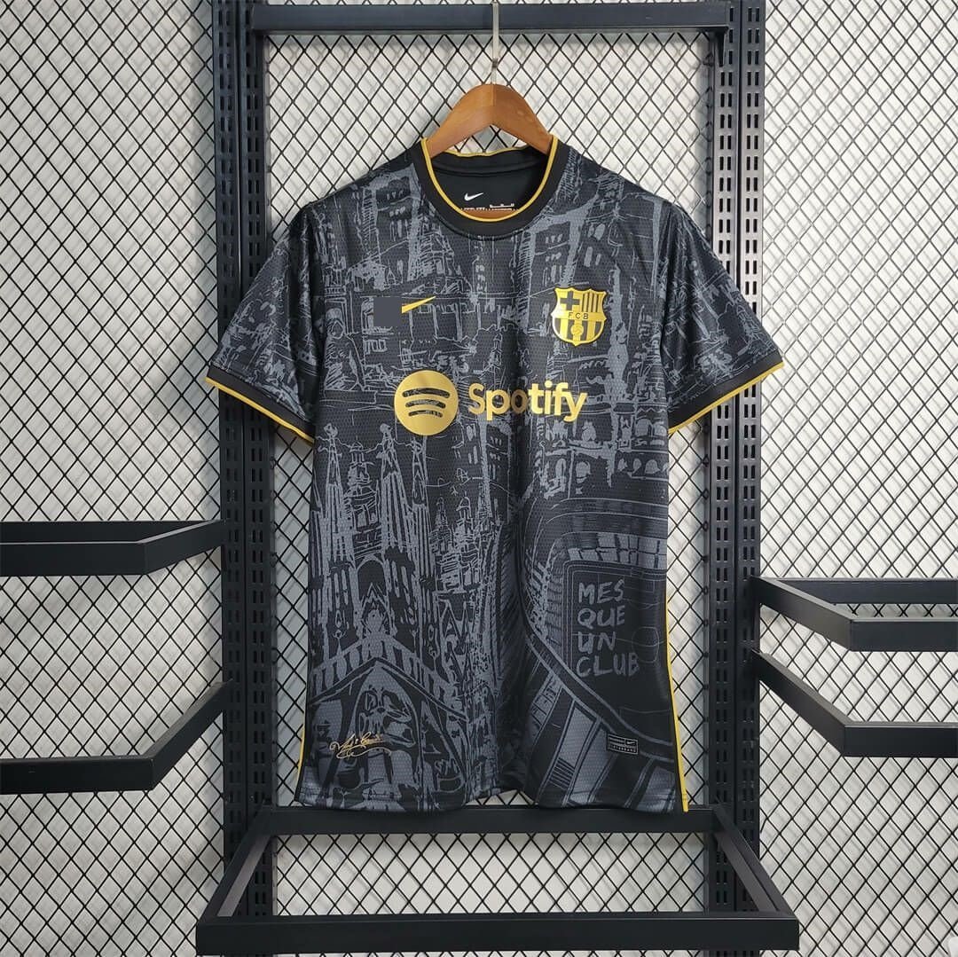 Barcelona jersey Dragon 22 23 Special Edition Soccer Shirt Men Home Away