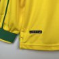 Brazil 1998 Jersey Home Retor Soccer Shirt Men's Jersey Retro Football