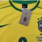 Brazil 1998 Retro Jersey RIVALDO 10 Home New Soccer Jersey Brazil