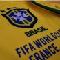 Brazil 1998 Retro Jersey RONALDO 6 Home New Soccer Jersey Brazil
