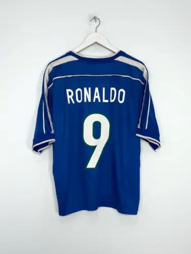 Brazil 1998 Retro Jersey RONALDO Home New Soccer Jersey Brazil