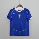 Brazil 2004 05 Jersey Away Retor Soccer Shirt Men's Jersey Retro Football