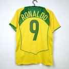 Brazil 2004 Retro Jersey RONALDO Away New Soccer Jersey Brazil