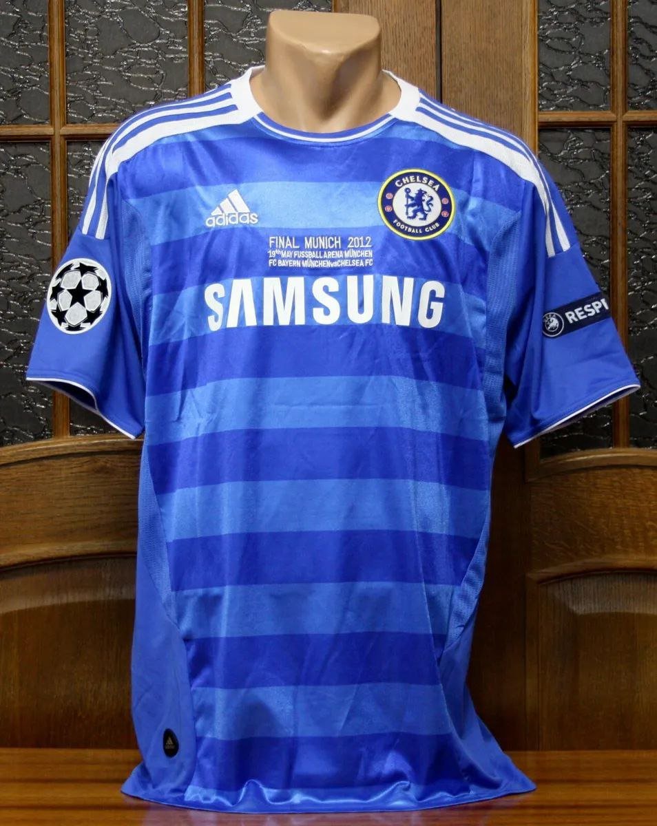 Chelsea 2012 Retro DROGBA Home New Soccer Jersey