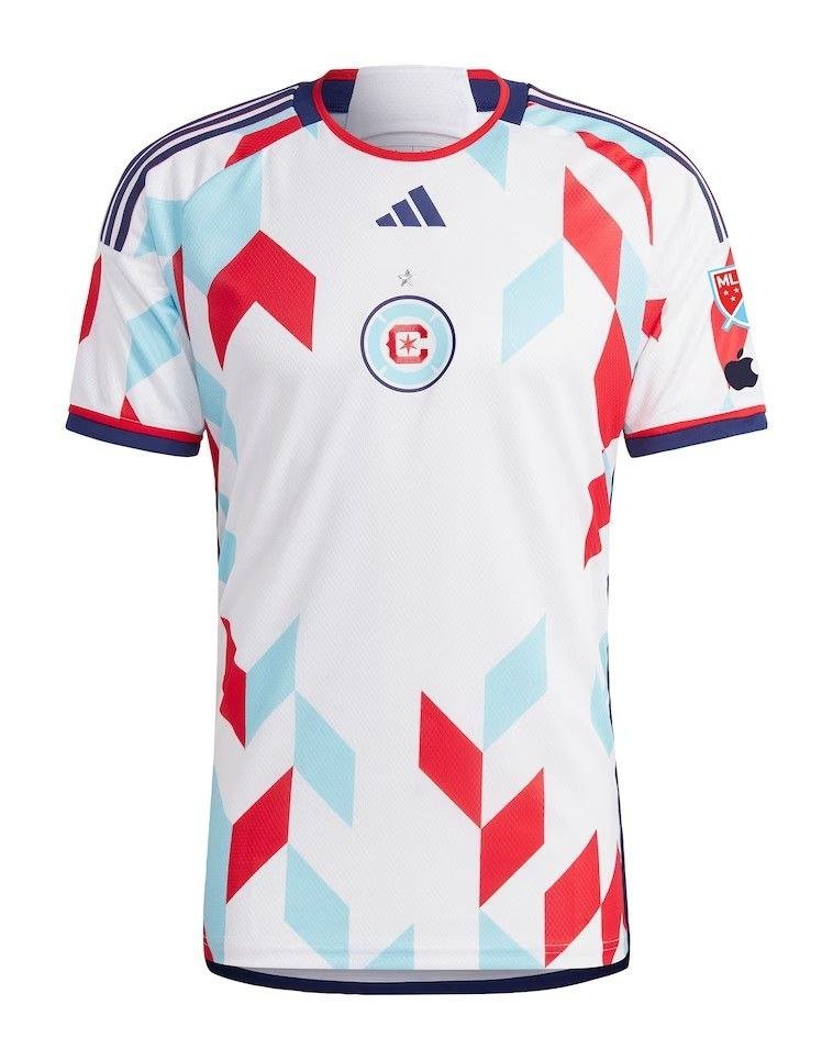 Chicago Fire 2023 2024 Jersey Away Men's Football Soccer Shirt Jersey 23 24