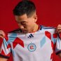 Chicago Fire 2023 2024 Jersey Away Men's Football Soccer Shirt Jersey 23 24