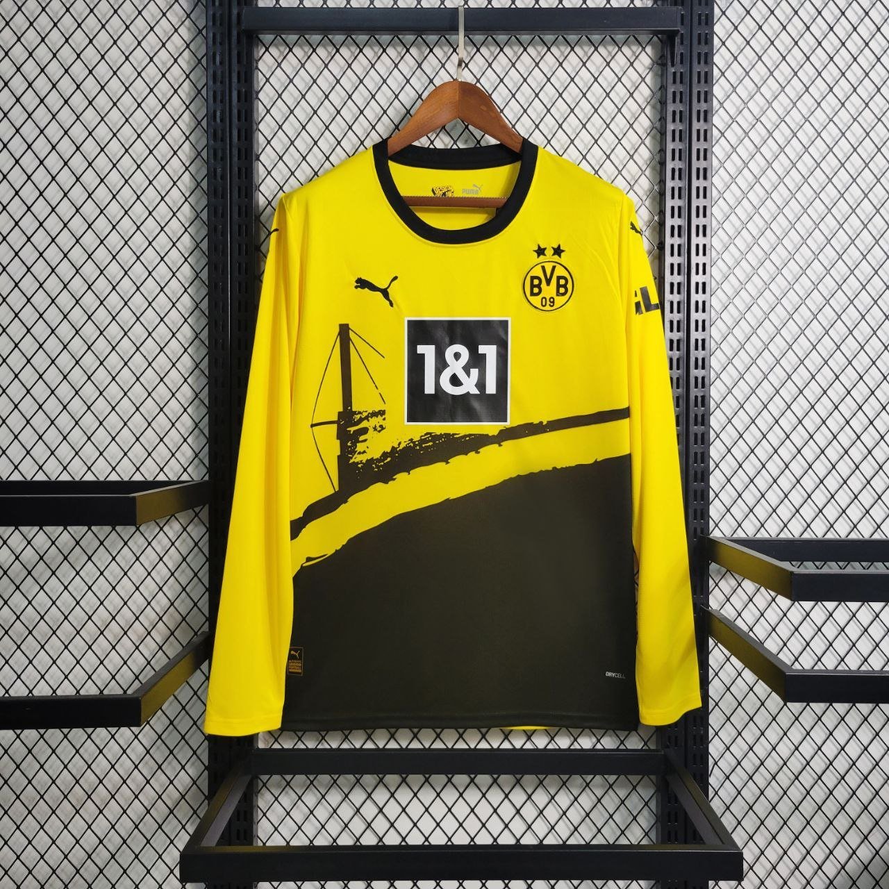 Dortmund Jersey 23 24 Home Long Sleeve Soccer Jersey