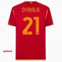 DYBALA Roma 2023 2024 Jersey Home Men's Football Soccer Jersey 23 24
