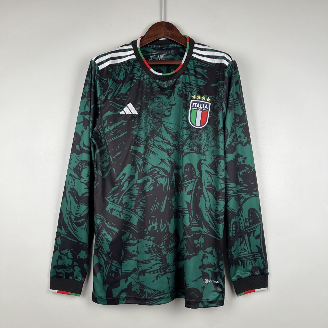 Italy Jersey 23 24 Special Edition Long Sleeve Soccer Jersey Italy