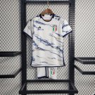 Italy Jersey Kids 2023 Away Soccer Shirt Kids Jersey Italy