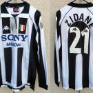 Juventus 1997 Retro Jersey ZIDANE 21 Home New Soccer Jersey