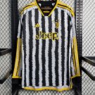 Juventus 2023 2024 Jersey Home Men's Football Soccer long sleeves Jersey 23 24