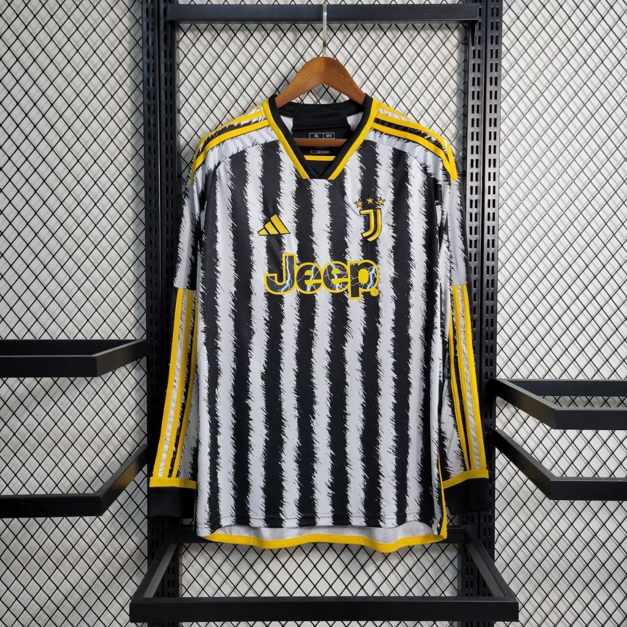 Juventus Jersey 23 24 Home Long Sleeve Soccer Jersey