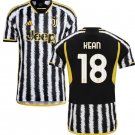 Juventus Jersey KEAN 18 Home New 23 24 Soccer Jersey