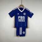 Leicester City Jersey Kids Home 23 24 Soccer Shirt Kids Jersey