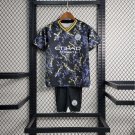 Manchester City 2023 2024 Jersey Kids Edition Soccer Shirt Kids Jersey