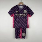 Manchester City Jersey Kids Goalkeeper 23 24 Soccer Shirt Kids Jersey