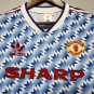 Manchester United 1990 92 Retro Jersey Away New Soccer Jersey M-U