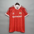 Manchester United 1990 92 Retro Jersey Home New Soccer Jersey M-U