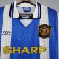 Manchester United 1994 96 Retro Jersey Away New Soccer Jersey M-U