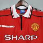Manchester United 1998 99 Retro Jersey Home New Soccer Jersey M-U
