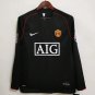 Manchester United 2007 08 Retro Jersey RONALDO 7 Away New Soccer Jersey 07 08