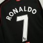 Manchester United 2007 08 Retro Jersey RONALDO 7 Away New Soccer Jersey 07 08