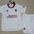 Manchester United Jersey Kids 23 24 Away Soccer Shirt Kids Jersey
