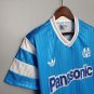 Marseille Retro 1990 Jersey Away Retro Shirt Soccer Men's