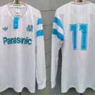 Marseille Retro Jersey 11 Home New Soccer Jersey Marseille