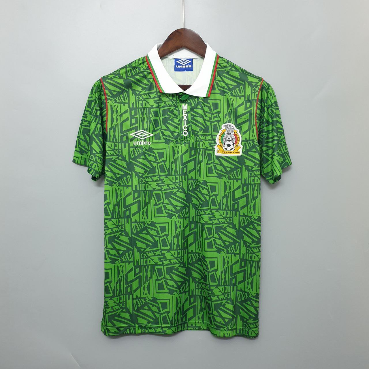 Mexico 1994 Jersey Home Retro Soccer Shirt Men 98