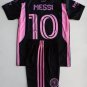 Miami Kids 23 24 Messi Away Soccer Shirt Kids Jersey