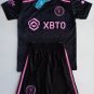 Miami Kids 23 24 Messi Away Soccer Shirt Kids Jersey