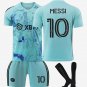 Miami Kids Away 23 24 Messi Soccer Shirt Kids Jersey