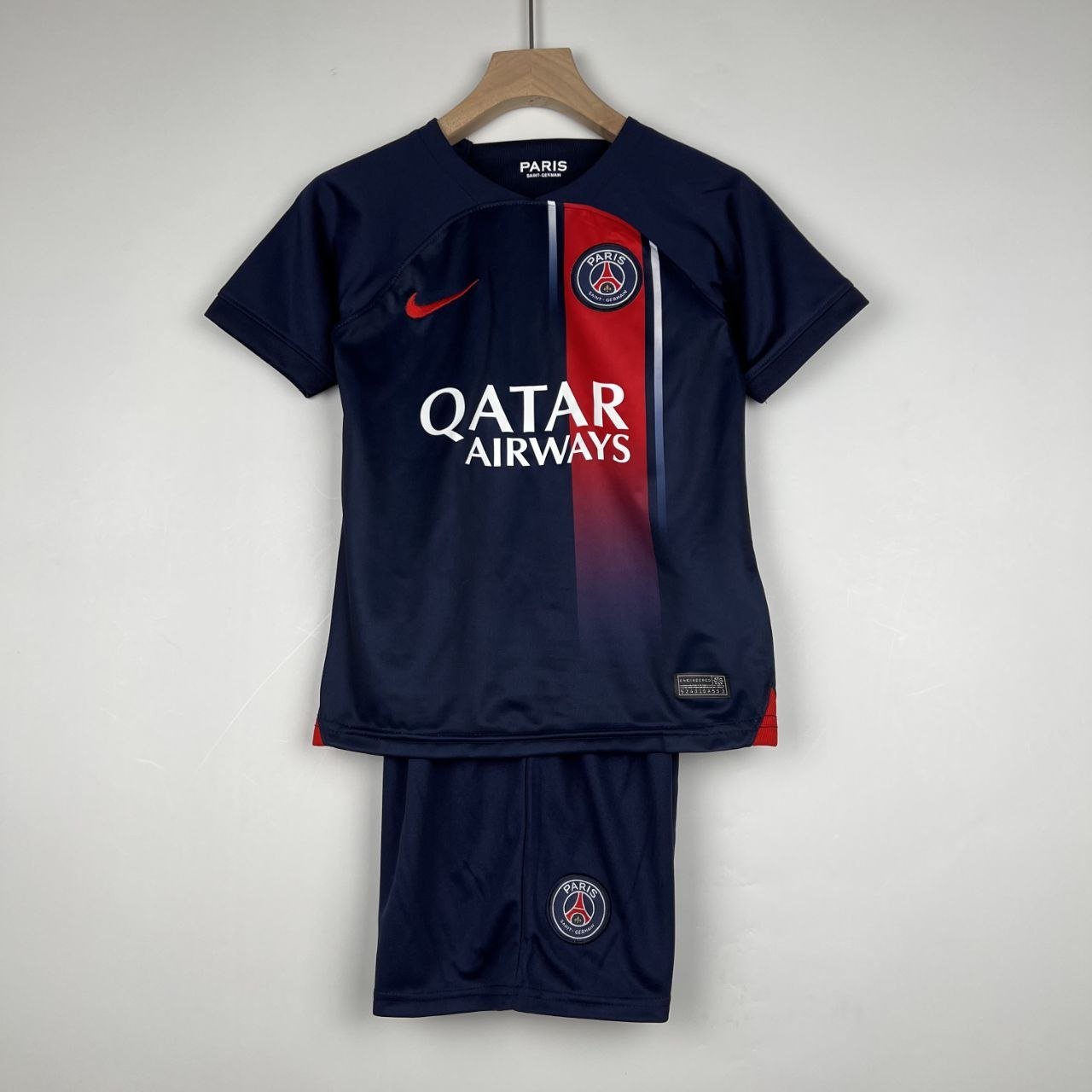 Paris Saint-Germain Jersey Kids Home 23 24 PSG Soccer Shirt Kids Jersey